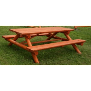 Srubový rodinný stůl 3,5 m