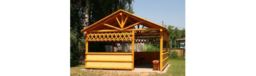 Zahradní domky, pergoly