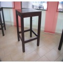 Jídelní stůl - buk mořený 700 x 700 mm