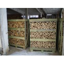 Palivové krbové dřevo štípané 25cm měkké